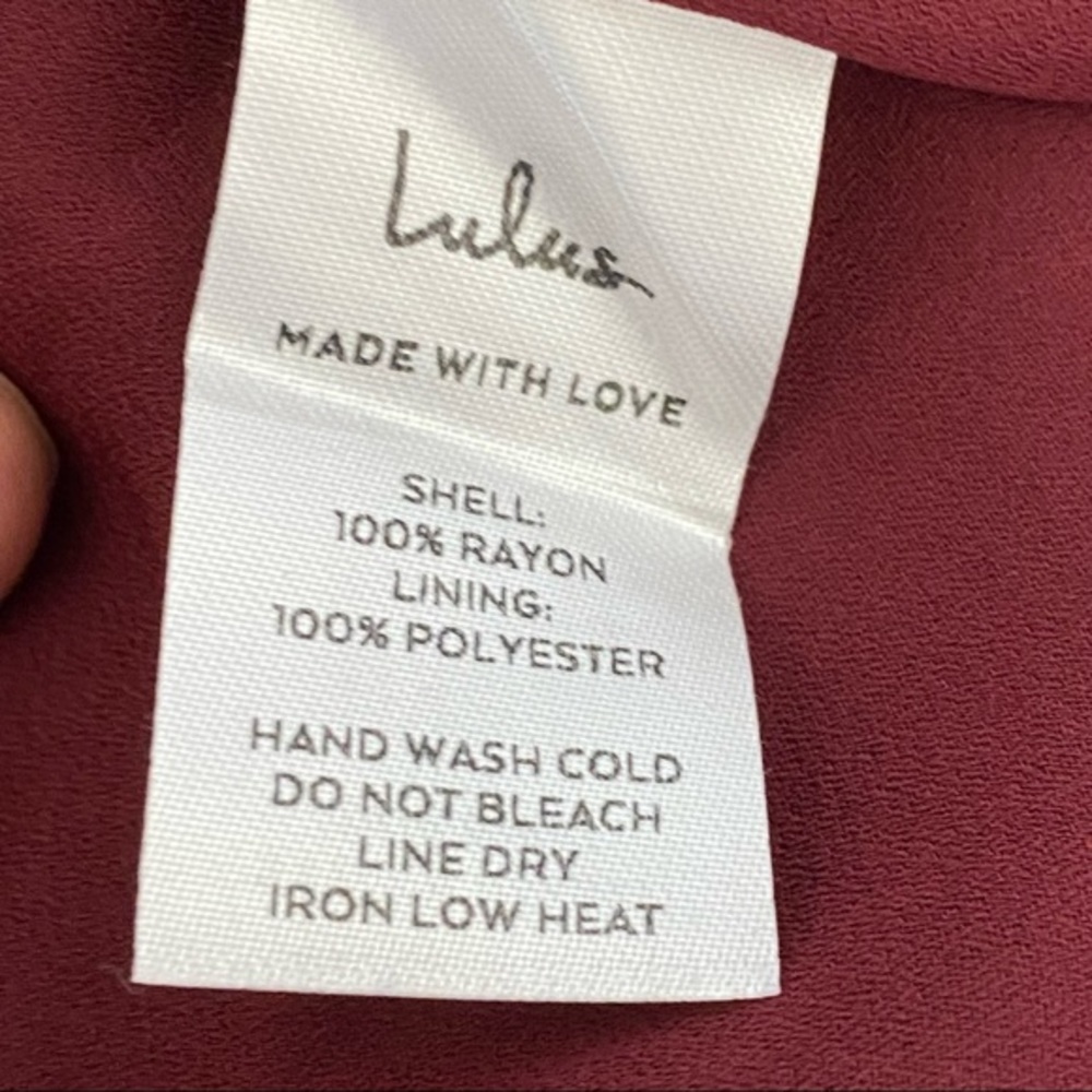 Lulu’s Maxi Wrap Dress Size Small NWT - Picture 7 of 8